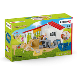 Schleich - Ветеринарная клиника с животными 42502