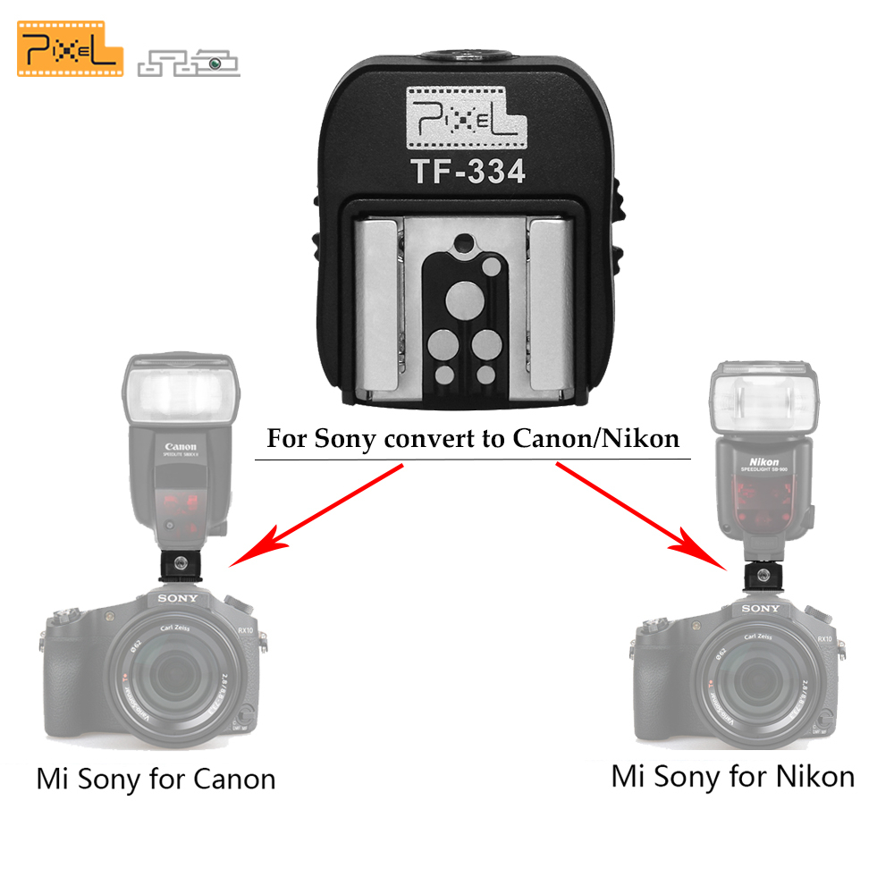 Переходник-адаптер с Sony на Canon/Nikon Pixel TF-334