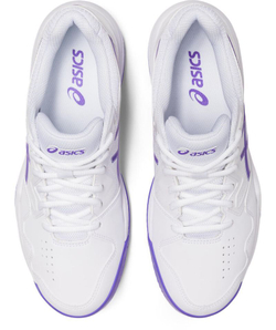 Женские Кроссовки теннисные Asics Gel-Dedicate 7 Clay - white/amethyst