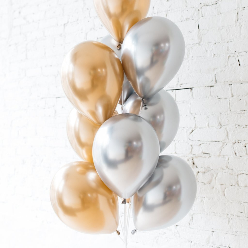 Сет "Silver+Gold Chrome" 10 шт.