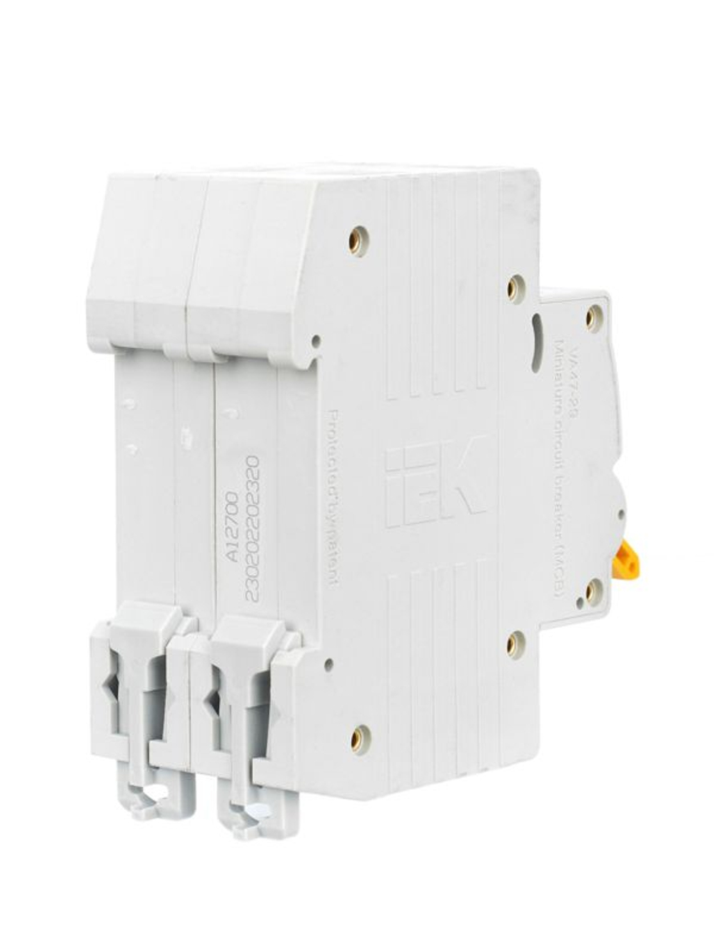 Выключатель автоматический модульный 2п C 20А 4.5кА ВА47-29 KARAT IEK MVA20-2-020-C