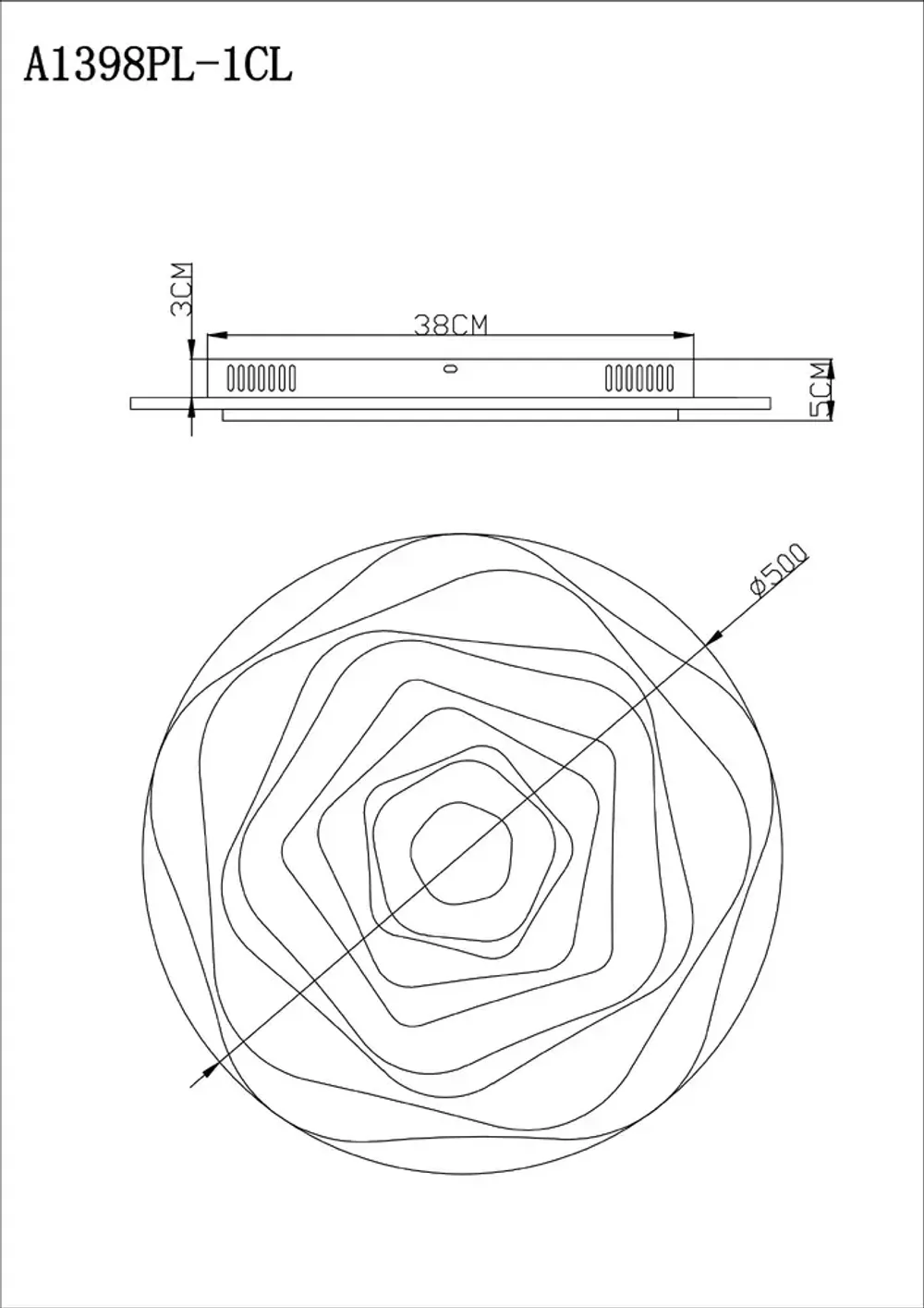 Потолочный светильник Arte Lamp