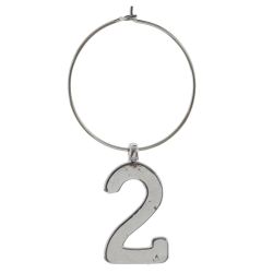 GAEM Набор: пробка для бутылки и декор для бокалов, L9 W3,5 H14 см