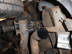 Фаркоп оцинкованный Galia R046A для Renault Scenic RX4 1999-2007(паспорт и сертификат в комплекте)(без электрики)