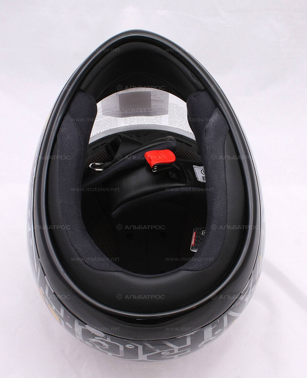 Шлем интеграл Airoh ASTER-X AIRCRAFT