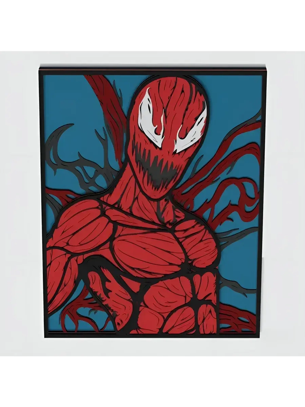 3D Картина по номерам из дерева Карнаж, 23x30 см