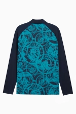 Кофта Puma Manchester City 25/26 Warm Up 1/4 Zip Top - темно-синий