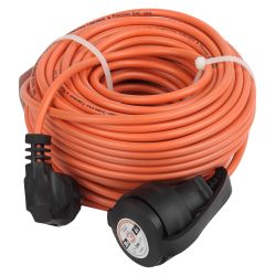 Удлинитель силовой ЭРА UPx-1e-3x0.75-30m в бухте c заземлением 1 розетка 30м ПВС 3х0.75мм2 | Силовые удлинители