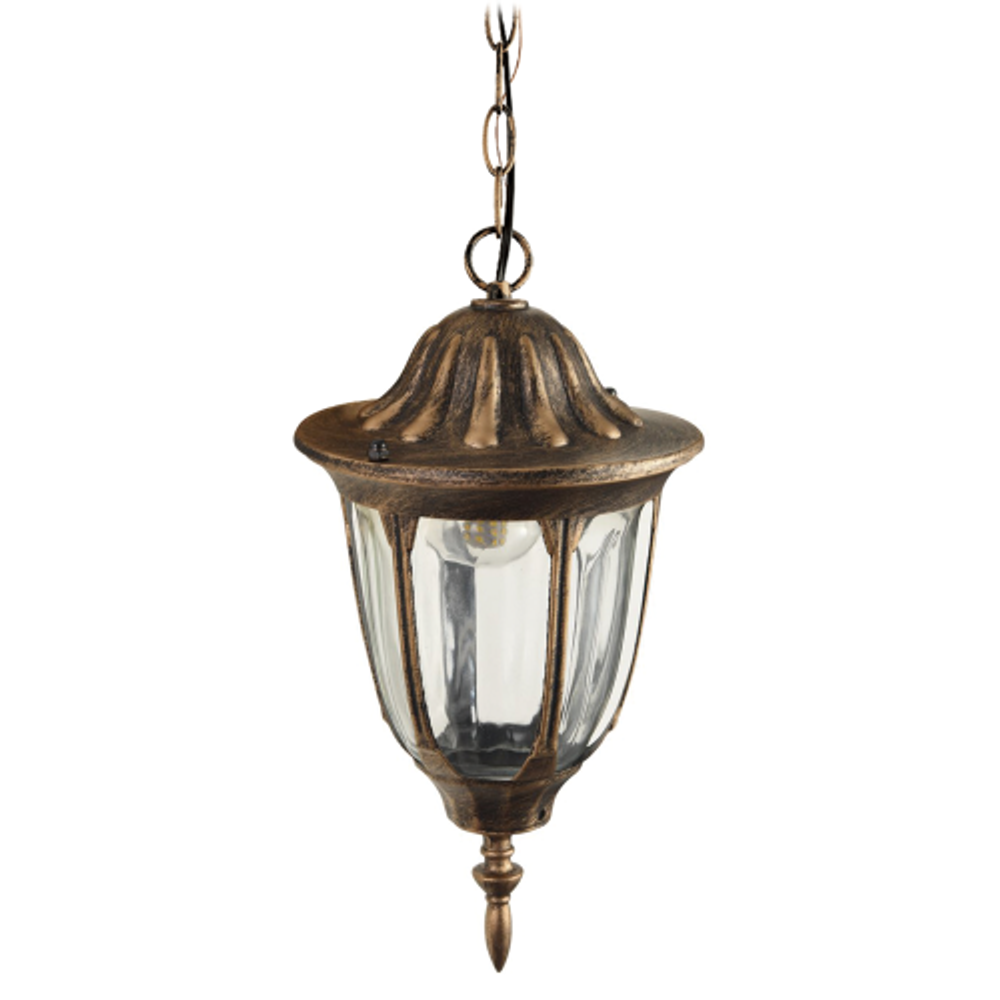 Светильник уличный подвесной ЭРА «Галатея» GBS-105-BR-0800 230В Е27 IP54 бронза | Садово-парковые светильники