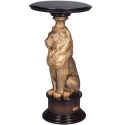 Подставка Лев Лион Орех Оберджин