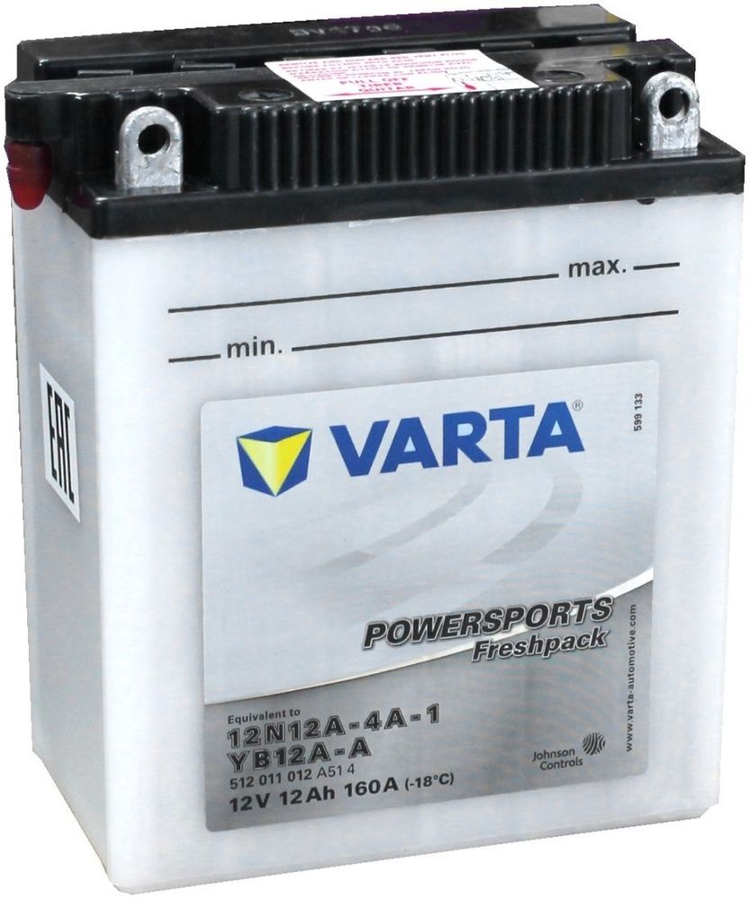 VARTA YB12A-A аккумулятор