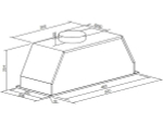 Вытяжка GRAUDE LB 52.0 W
