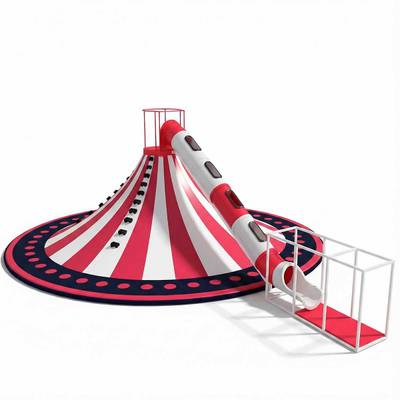 Горка скалодром для малышей «Вертикаль» 7×7×3,3 м