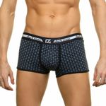 Трусы мужские хипсы темно-синие DARKZONE DZN3218