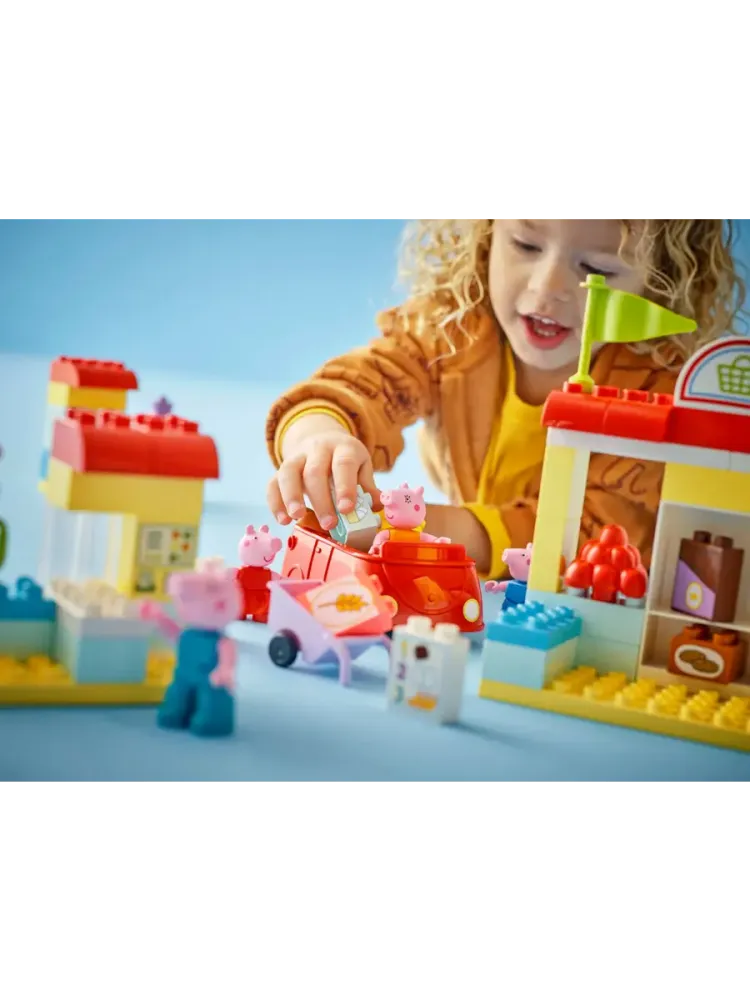 Конструктор DUPLO 10434 Свинка Пеппа: супермаркет