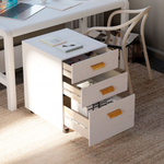 Офисная тумба Мадейра 45х45х67см из сосны, на колесиках