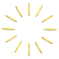 Комплект элементов для 3D часов/ Модель 10