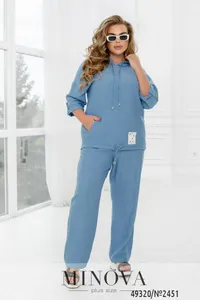Костюм 2451-джинс Minova