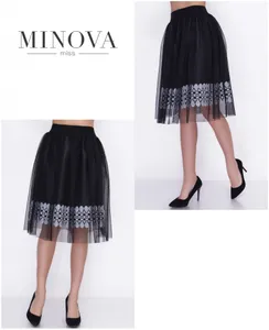 Юбка 1058-черный Minova