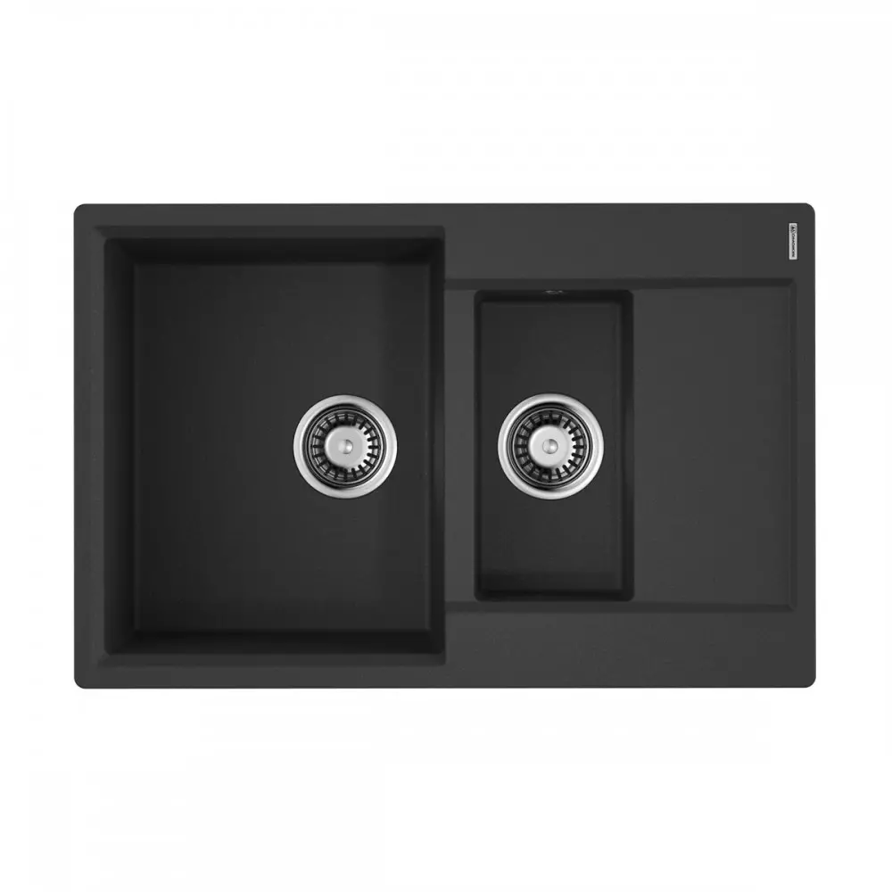 Omoikiri Daisen 78-2T-BL Tetogranit/черный