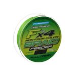 FLAGMAN Шнур Cast Master Feeder Braid F4 150м Fluo Green 0.10мм 5.1кг 11lb