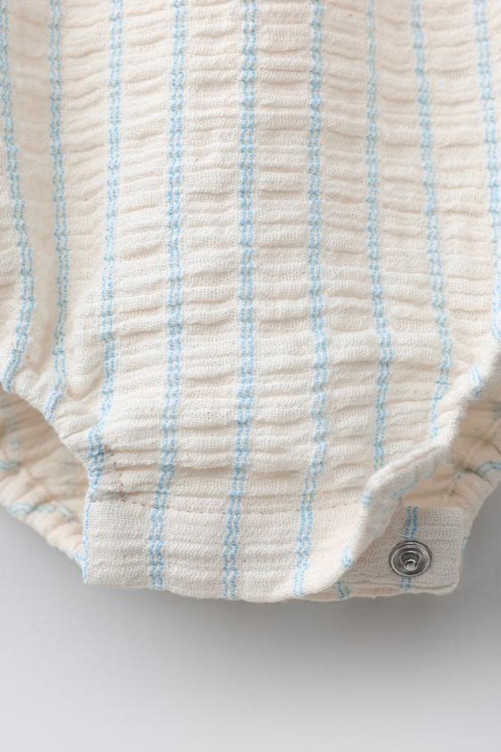 ZARA КОМБИНЕЗОН В ПОЛОСКУ, ЭКРЮ