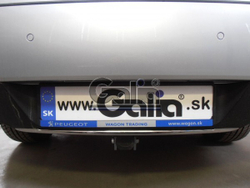 Фаркоп оцинкованный Galia P043A для Peugeot 508 седан 2011-(паспорт и сертификат в комплекте)(без электрики)