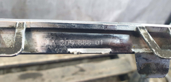 Молдинг решетки радиатора Mercedes C-Class W205 14-18 Б/У Оригинал A2058880173
