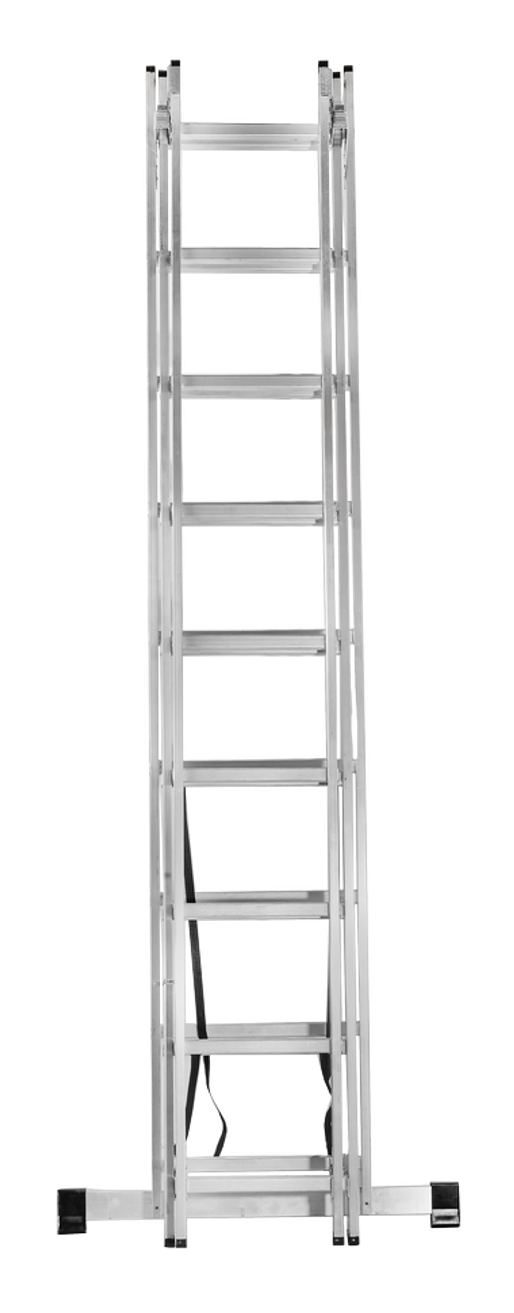 Лестница алюминиевая трехсекционная ВИХРЬ ЛА 3х9