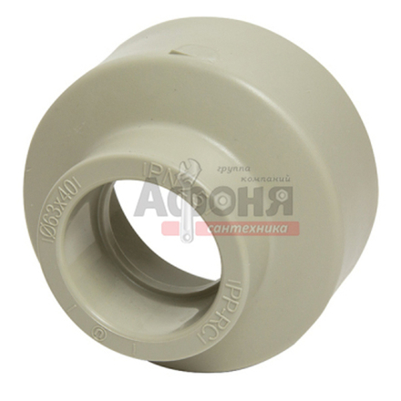 Муфта переходная 63/40 вн/вн VRT® СЕРЫЙ (Россия)