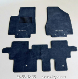Коврики ворсовые Infiniti QX60 JX35