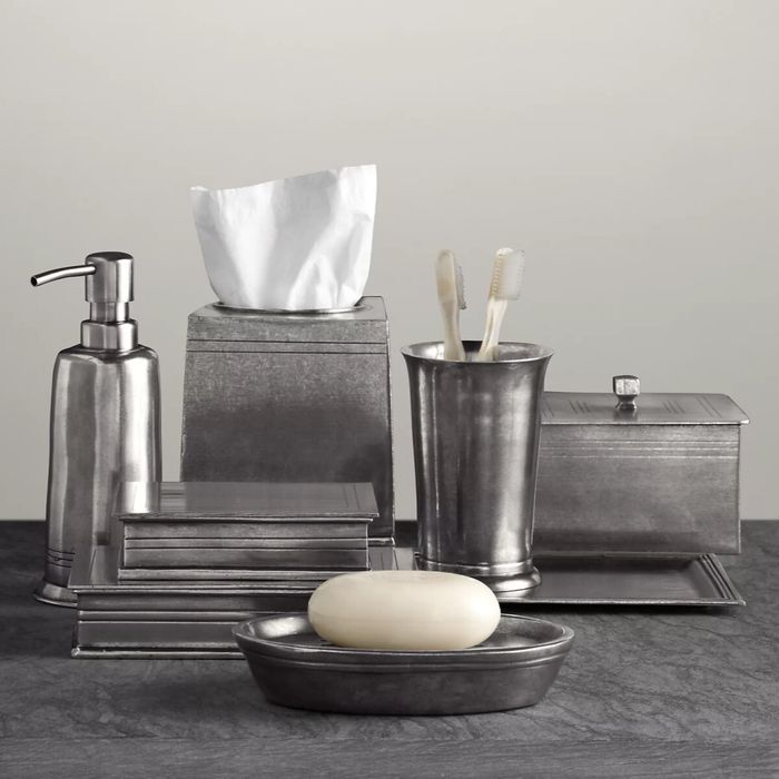 Дозатор для мыла Restoration Hardware Apothecary Pewter