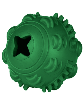 Mr.Kranch Игрушка для собак Мяч 8см зеленый с ароматом курицы