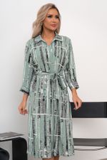 Платье Ричи  (мята) Р11-1033 Nikol (Акция)