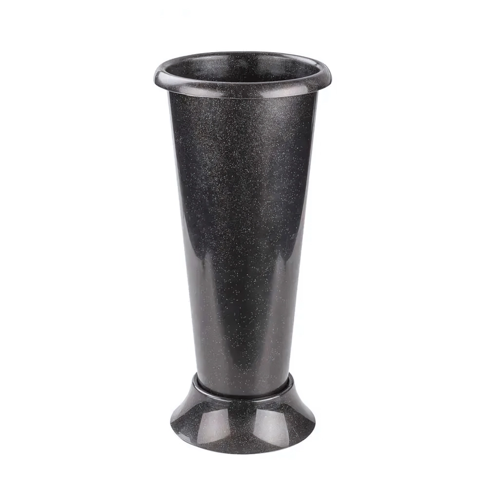 Ваза д/цветов под срезку (D 200,высота 425мм) (чёрный)