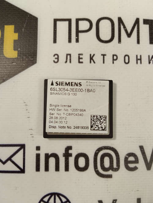 Siemens 6SL3054-3EE00-1BA0 б/у