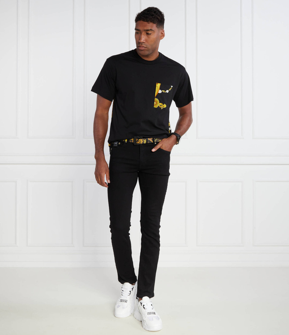 Футболка Versace Jeans Couture - черный(75GAH6R1JS218)