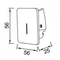 Встраиваемый светильник Mantra SOTAVENTO 9291