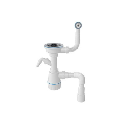 Сифон Nova 1048 для керамической кухонной мойки