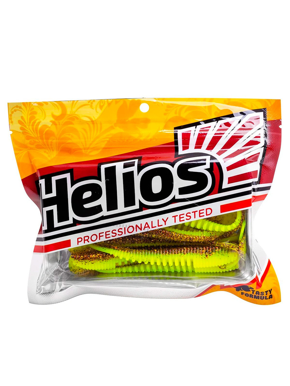 Виброхвост Helios Varuna 4,33"/11см Red Lemon 7шт. (HS-35-050)