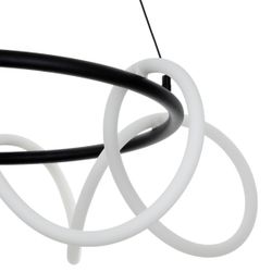 Citilux PYTHON CL220261 Люстра подвесная с пультом Чёрная