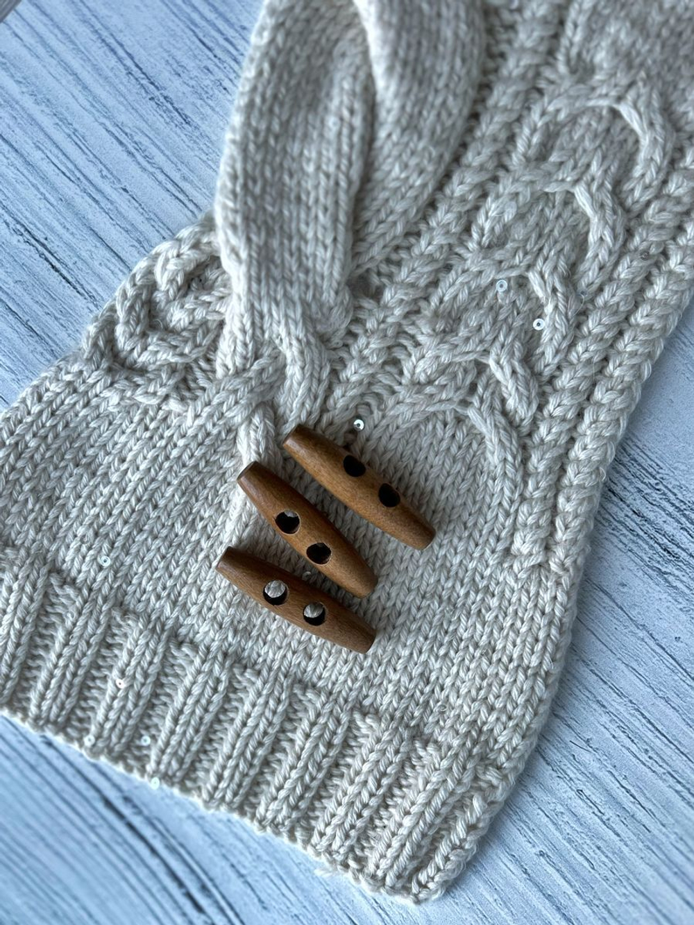 Пуговицы бочонки деревянные 50мм