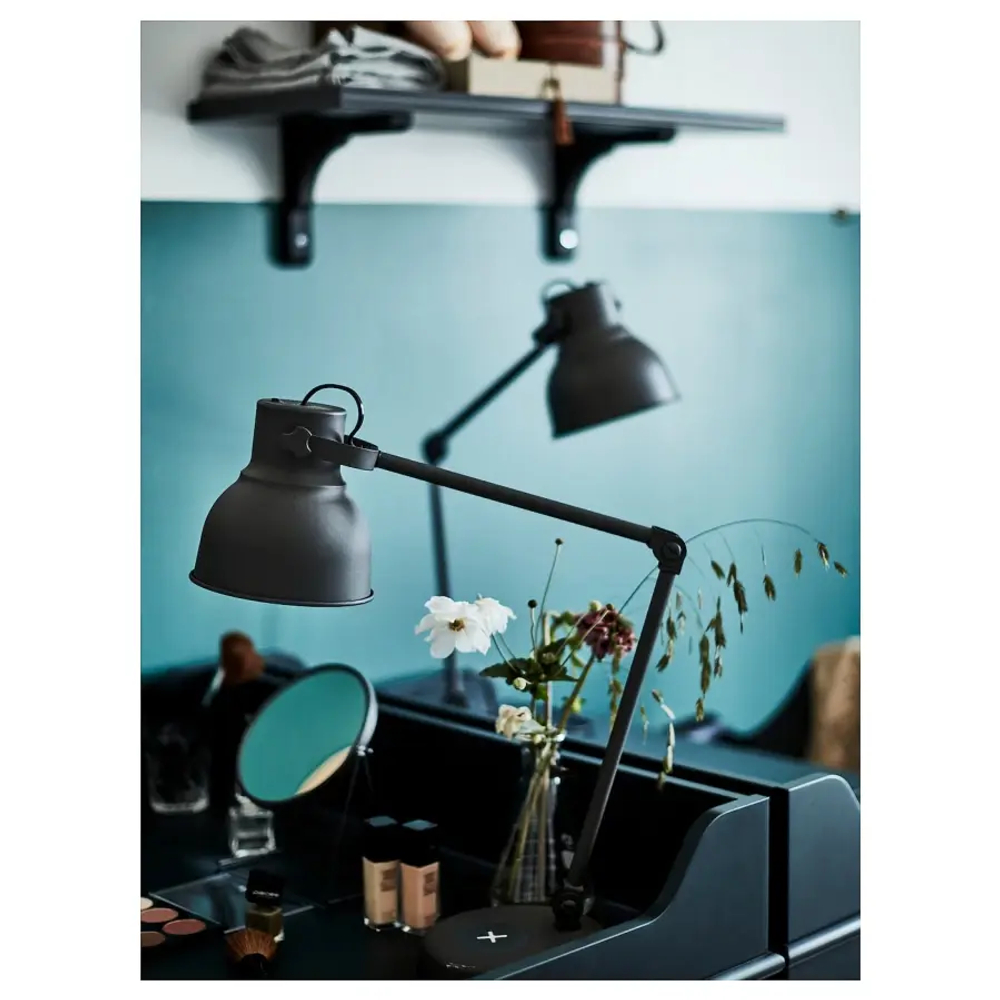 Письменный стол - IKEA LOMMARP, 90x54 см, темно-сине-зеленый, ЛОММАРП ИКЕА