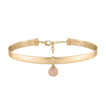 Чокер Possebon Quartz Rose B0112.9 R/G