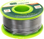 ПРИПОЙ С КАНИФОЛЬЮ СИБРТЕХ D 1,5 ММ, 100 Г, POS61 913377