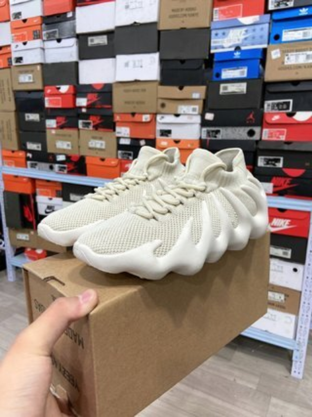 Купить  adidas Yeezy 450 "Cloud White"