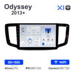 Teyes X1 10,2"для Honda Odyssey, Pilot 2013+