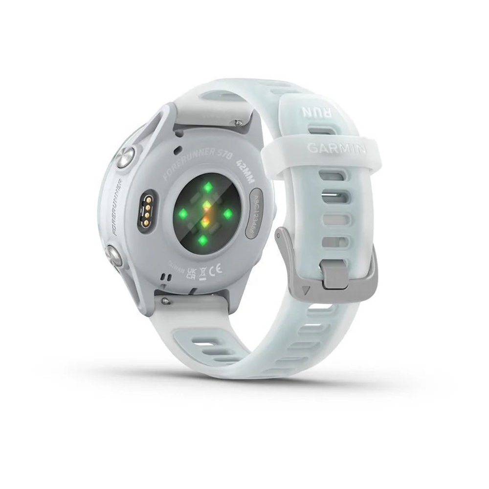 Смарт часы Garmin Forerunner 570 - 42 mm Cloud Blue Aluminum Translucent Whitestone / Cloud Blue
