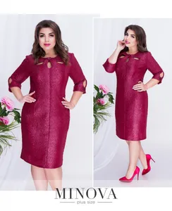 Платье 00263-бордо Minova