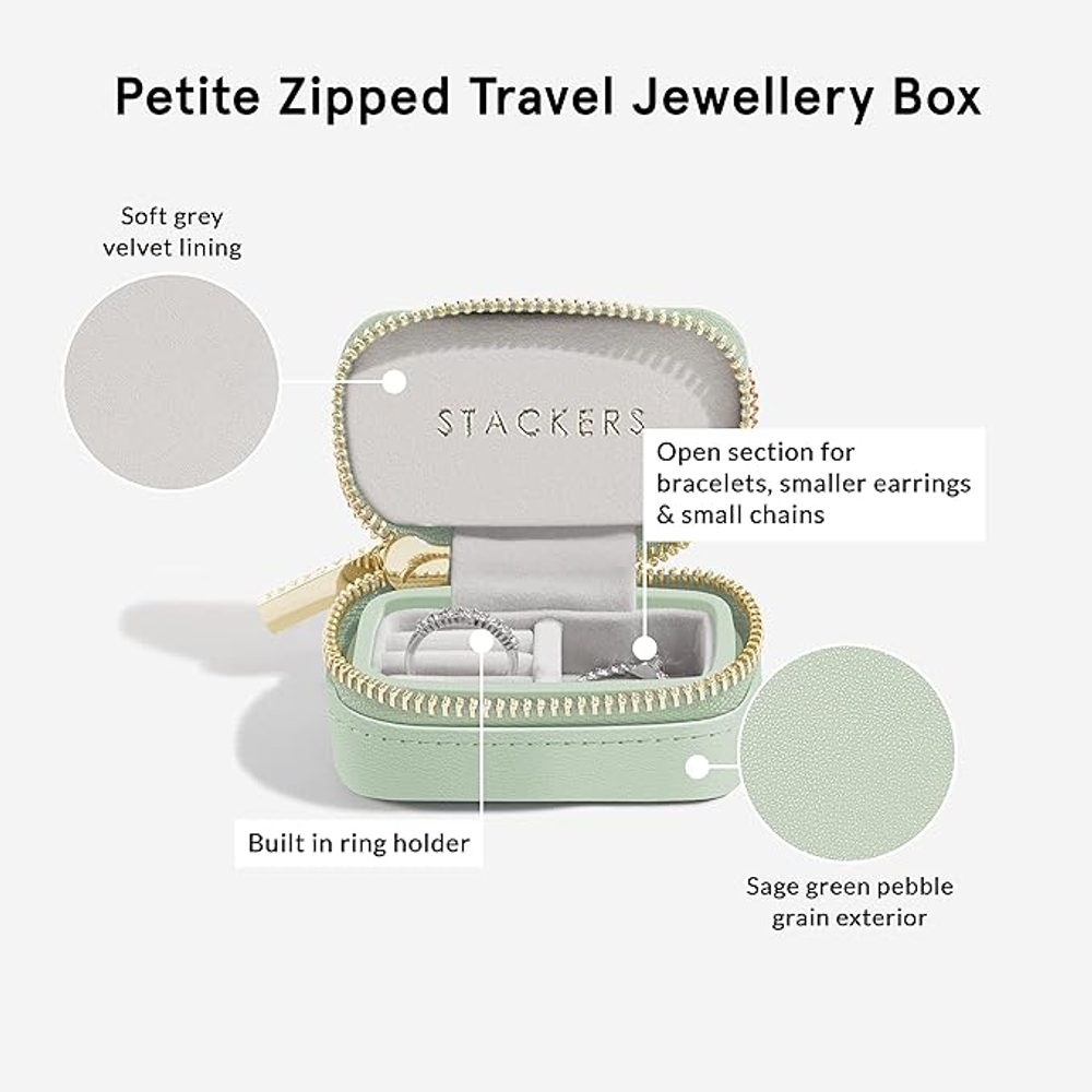 Органайзер для украшений дорожный Stackers Petite Travel Box (Navy)